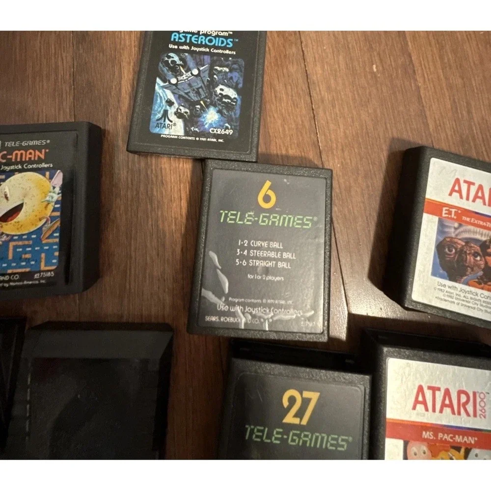 Atari 2600 System Bundle with Console, 9 Games, Joysticks, Paddles,‎ and More